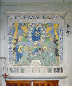 The Madonna of the Girdle, Bas Relief